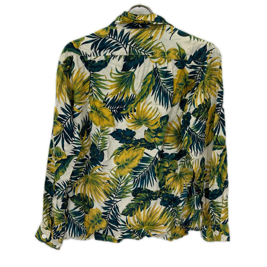 TROPHY CLOTHING トロフィークロージング グリーン DUKE HAWAIIAN ロングスリーブ ボタンシャツ トップス