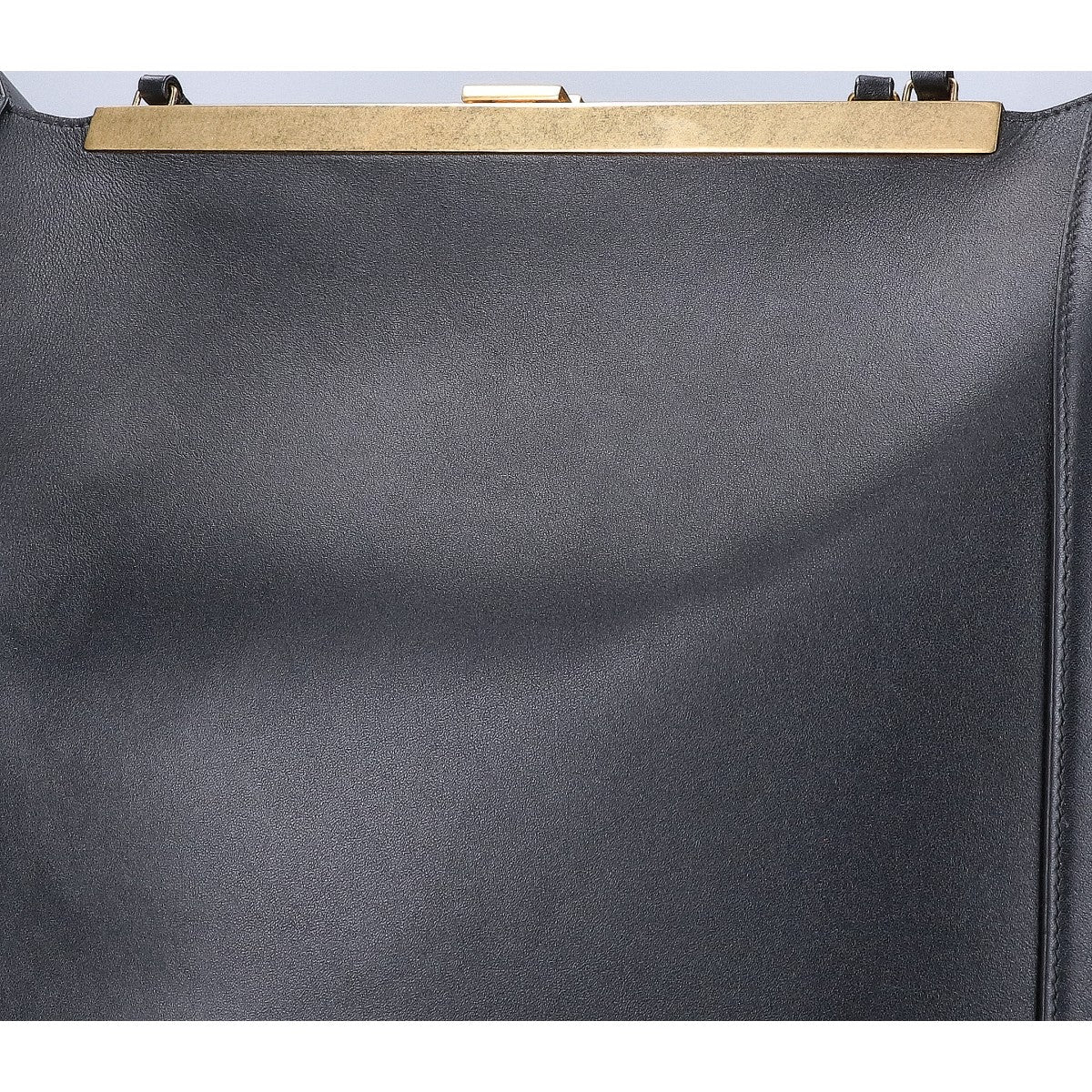CELINE セリーヌ フィービー期 レザー カバクラスプ トートバッグ