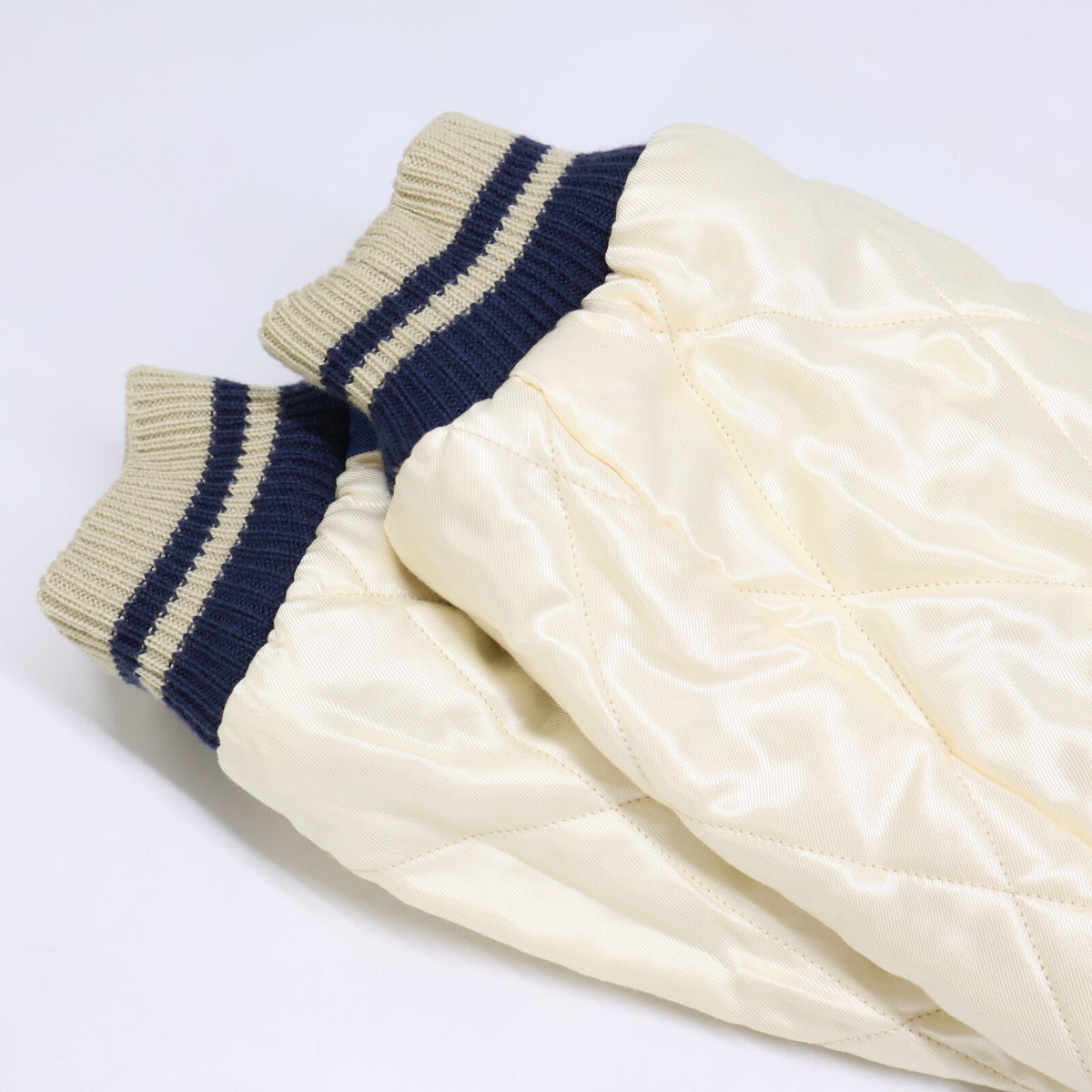 TAILOR TOYO テーラー東洋 【美品】TT15392-119 Mid 1950s Style Velveteen Souvenir Jacket WHITE TIGER×EAGLE 別珍xナイロン スカジャン ジャケット