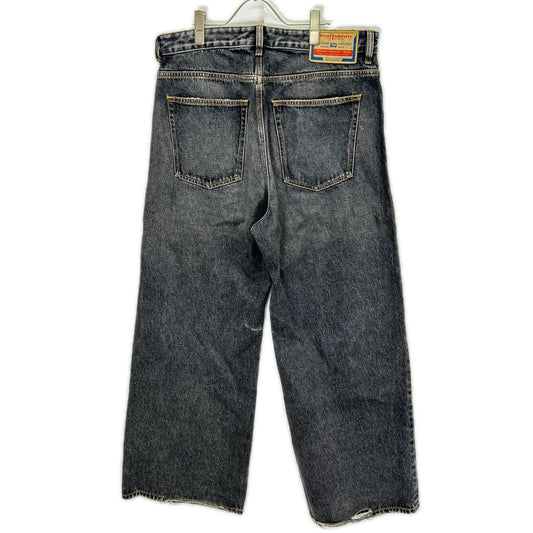 DIESEL ディーゼル A06371 007F6 ブラック D-RISE Straight Jeans ボトムス