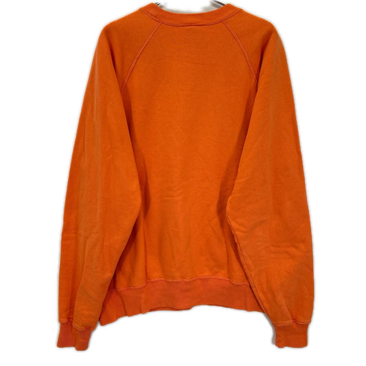 SAINT MICHAEL セントマイケル 【×ベルベルジン】23AW SM-A23-0000-C14 オレンジ CREW SWEAT_NOISE ラグランスリーブスウェット トップス