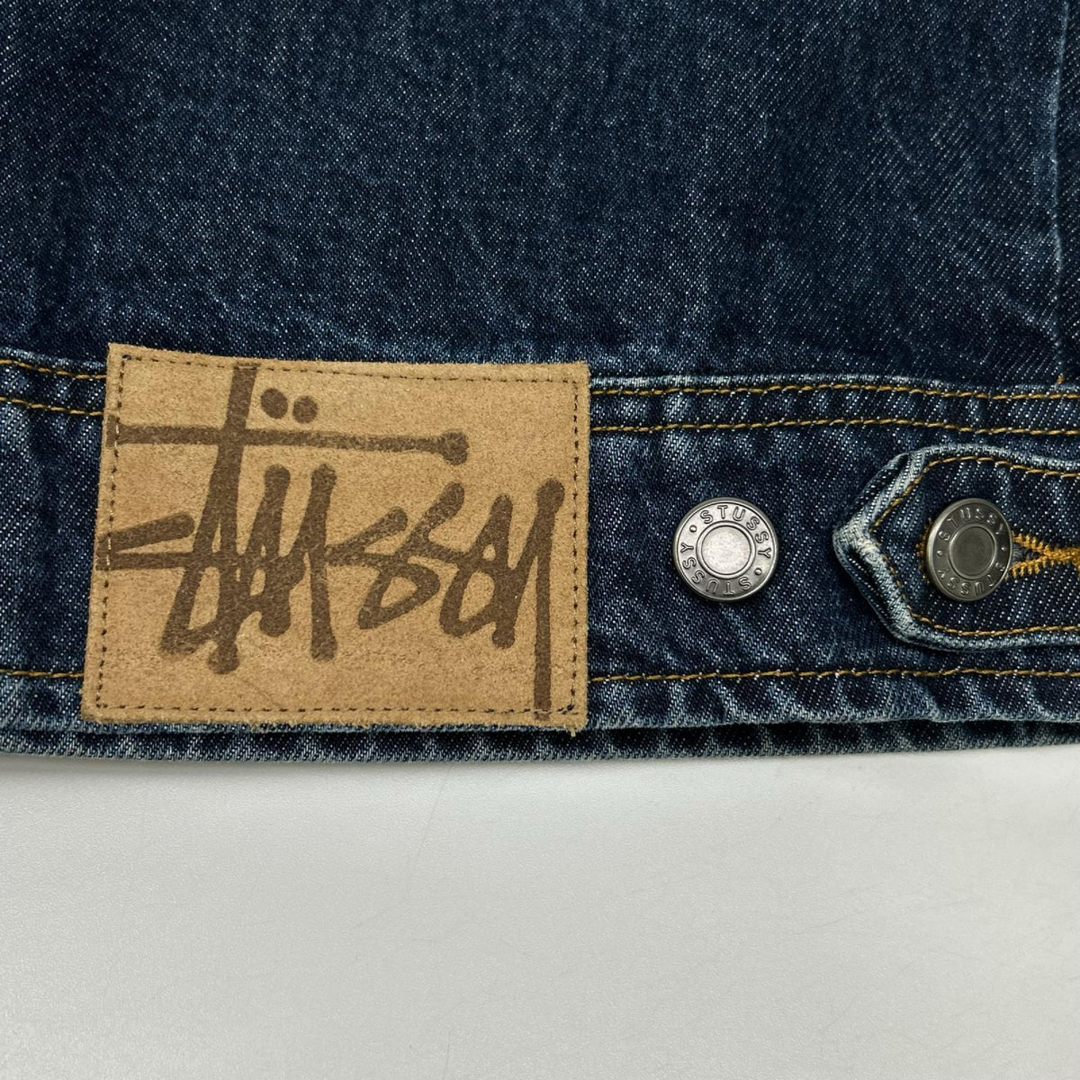 stussy ステューシー インディゴ SS-LINK ZIP WORK JACKET/SSリンク ジップワークデニムジャケット ジャケット