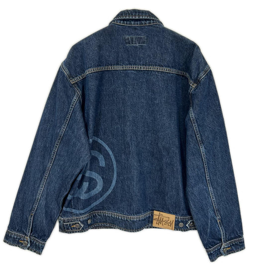 stussy ステューシー インディゴ SS-LINK ZIP WORK JACKET/SSリンク ジップワークデニムジャケット ジャケット