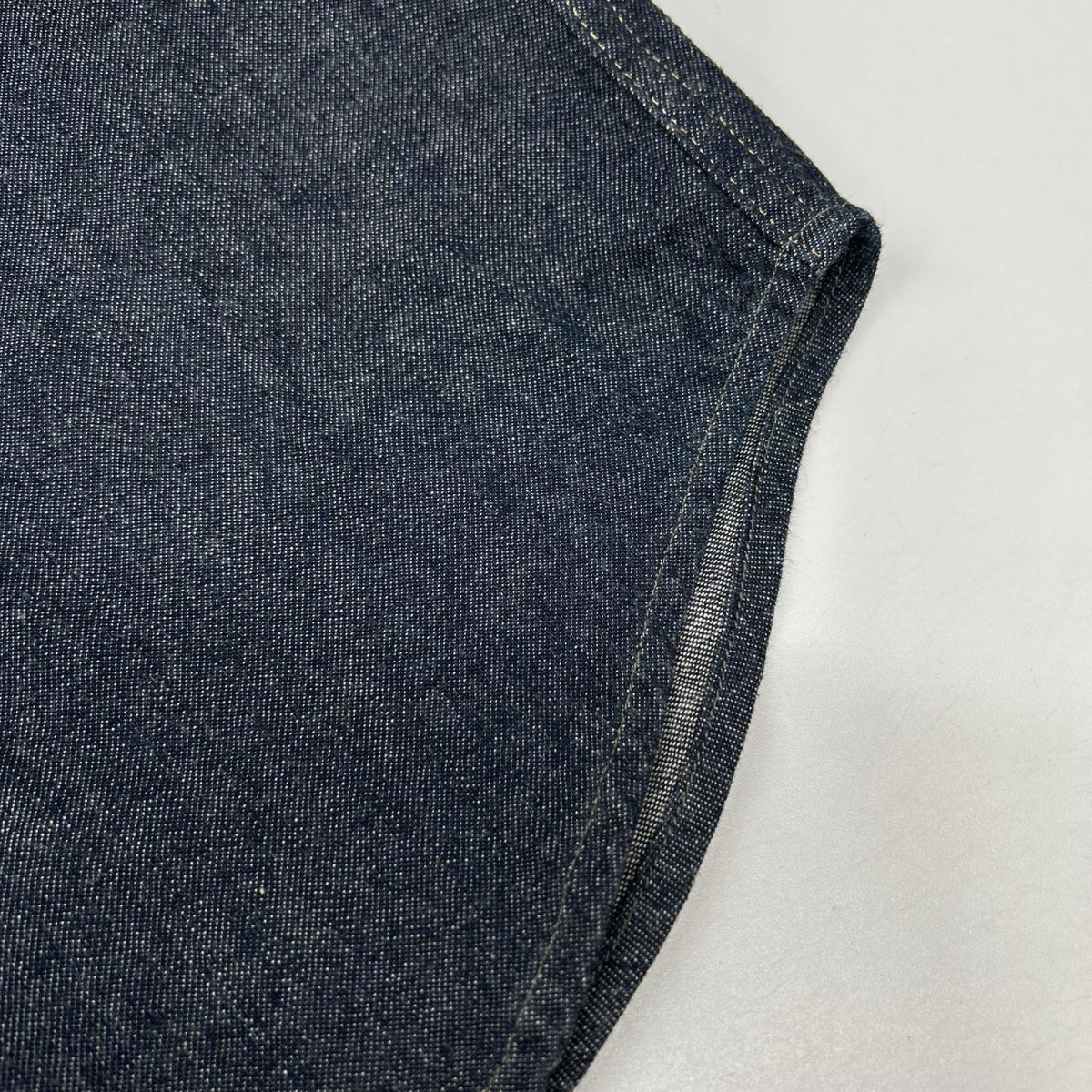 RRL ダブルアールエル 782505188001 インディゴ コットン トップコンチョボタン メダリオンステッチ デニムウエスタンシャツ トップス