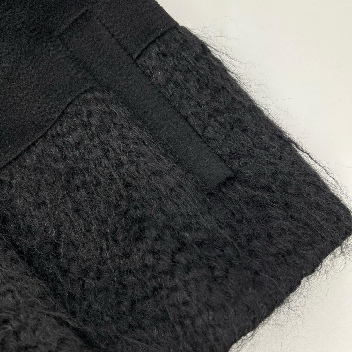 Max Mara マックスマーラ 108602730 ブラック ノーカラー 切り替え ジャケット ジャケット