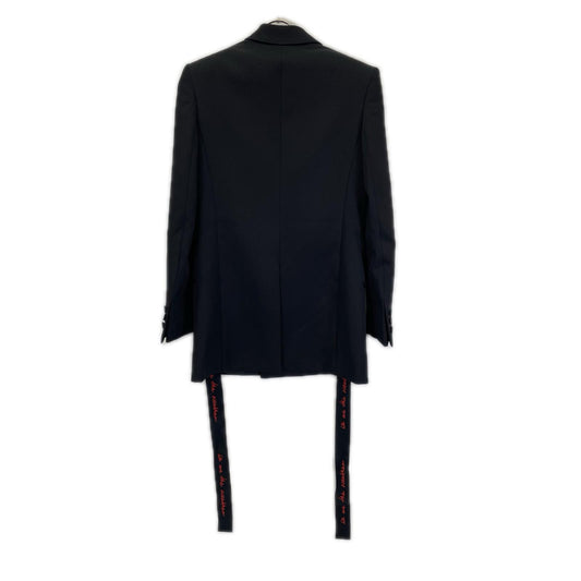 STELLA McCARTNEY ステラマッカートニー 600174 SFB18 ブラック ピークドラペル We Are the Weather テーラードジャケット ジャケット
