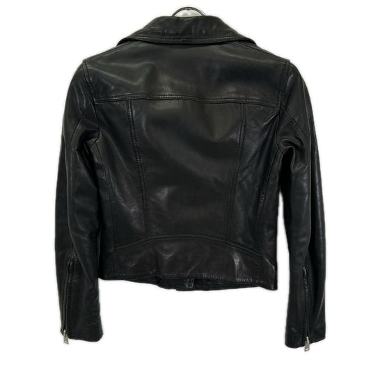 All Saints オールセインツ ブラック シープスキン ダブルライダースジャケット ジャケット