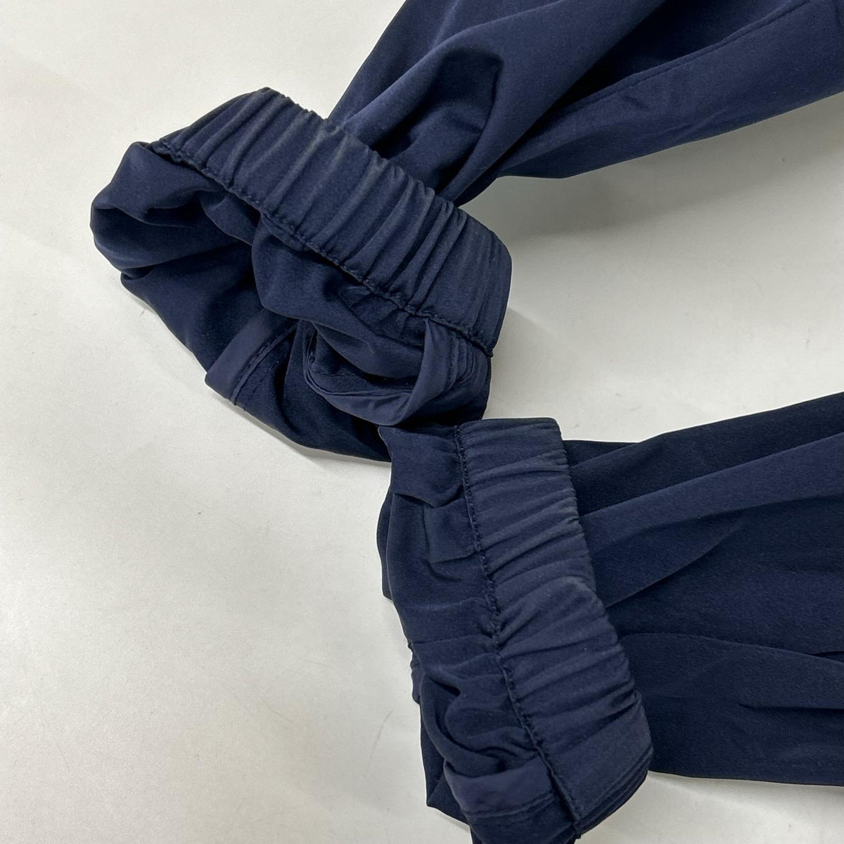 MONCLER モンクレール 14年製 BONNARD ネイビー フリル裾 ナイロンコート コート
