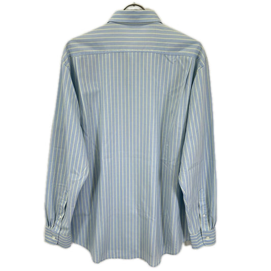 AURALEE オーラリー 26SS A26SS01WW ブルー SUPER FINE WOOL STRIPE SHIRT トップス