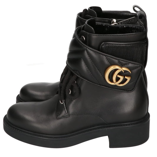 GUCCI グッチ 新品未使用 670397 GGマーモント アンクルブーツ シューズ