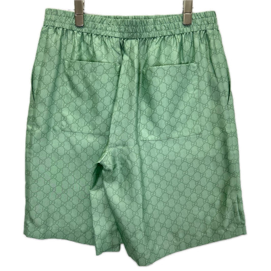 GUCCI グッチ ×ヒグチユウコ 日本限定 864050 ZAUTT グリーン GG総柄 シルクツイル ショートパンツ ボトムス