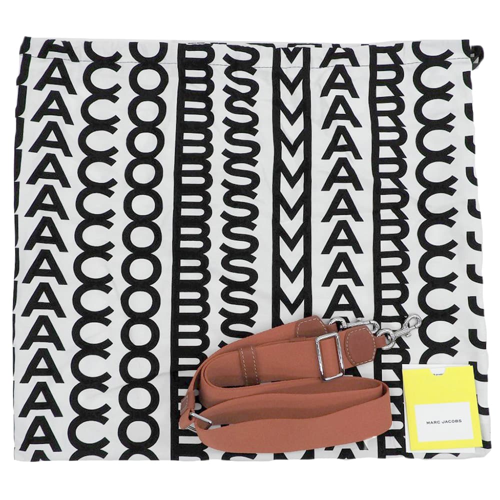 MARC JACOBS マーク ジェイコブス ラフィア デイジー THE TOTE BAG 2WAY トート ハンドバッグ ショルダー レディース ベージュ×レッド系 ハンドバッグ