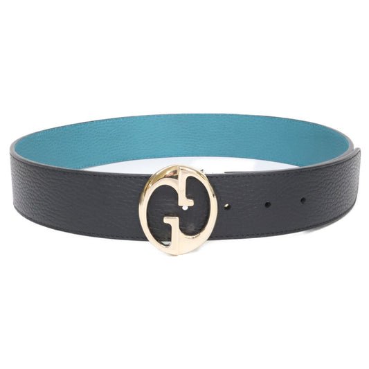 GUCCI グッチ 450000 CAO2G GGバックル リバーシブル レザー ベルト