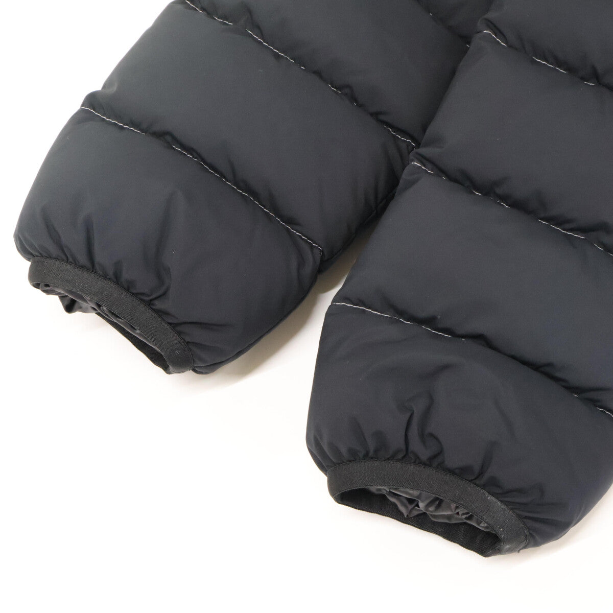 23 HERBE Lettering Logo Short Down Jacket O Women's