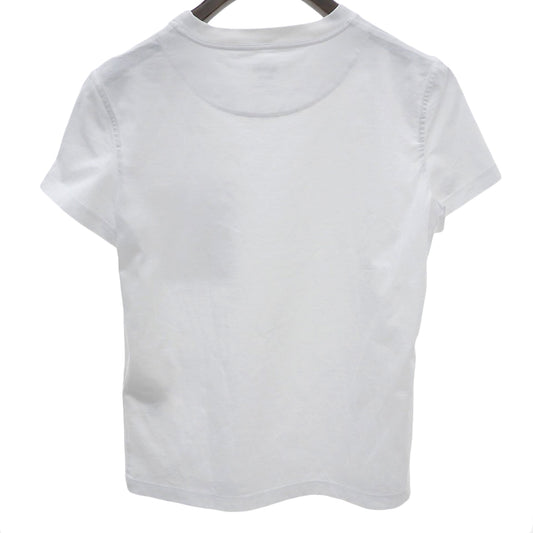 HERMES エルメス 美品 ポケットデザイン Tシャツ トップス レディース ホワイト 36 47-7703 トップス