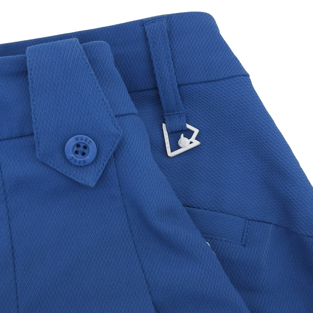 WAAC ワック 美品 刺繍 ショートパンツ ボトムス レディース ブルー 1 ボトムス 1