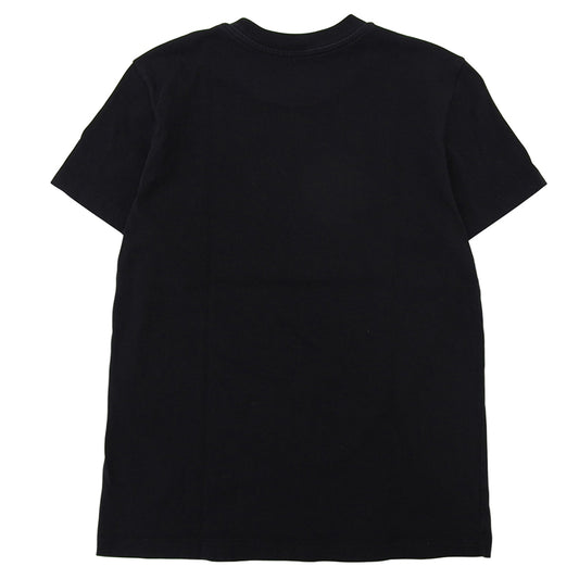 MONCLER モンクレール 美品 コットン プリント Tシャツ トップス レディース ブラック XS トップス