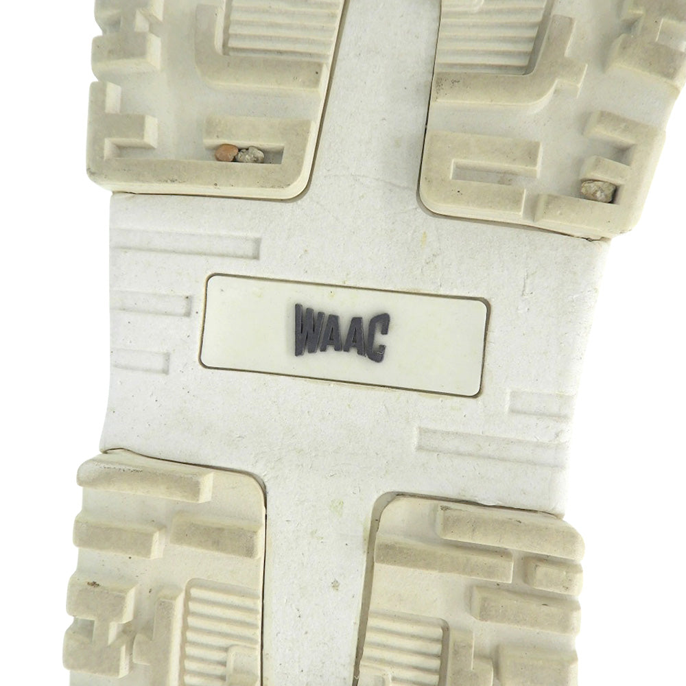 WAAC ワック ハイカット スニーカー シューズ メンズ 白 ホワイト シューズ 実寸約24.5cm相当