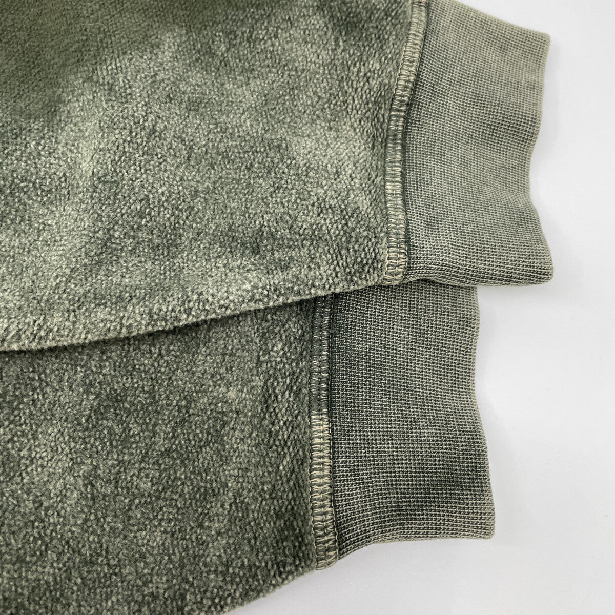 DSQUARED2 ディースクエアード 24年 S71GU0698 グリーン ガーメントダイ ロゴスウェットシャツ トップス L