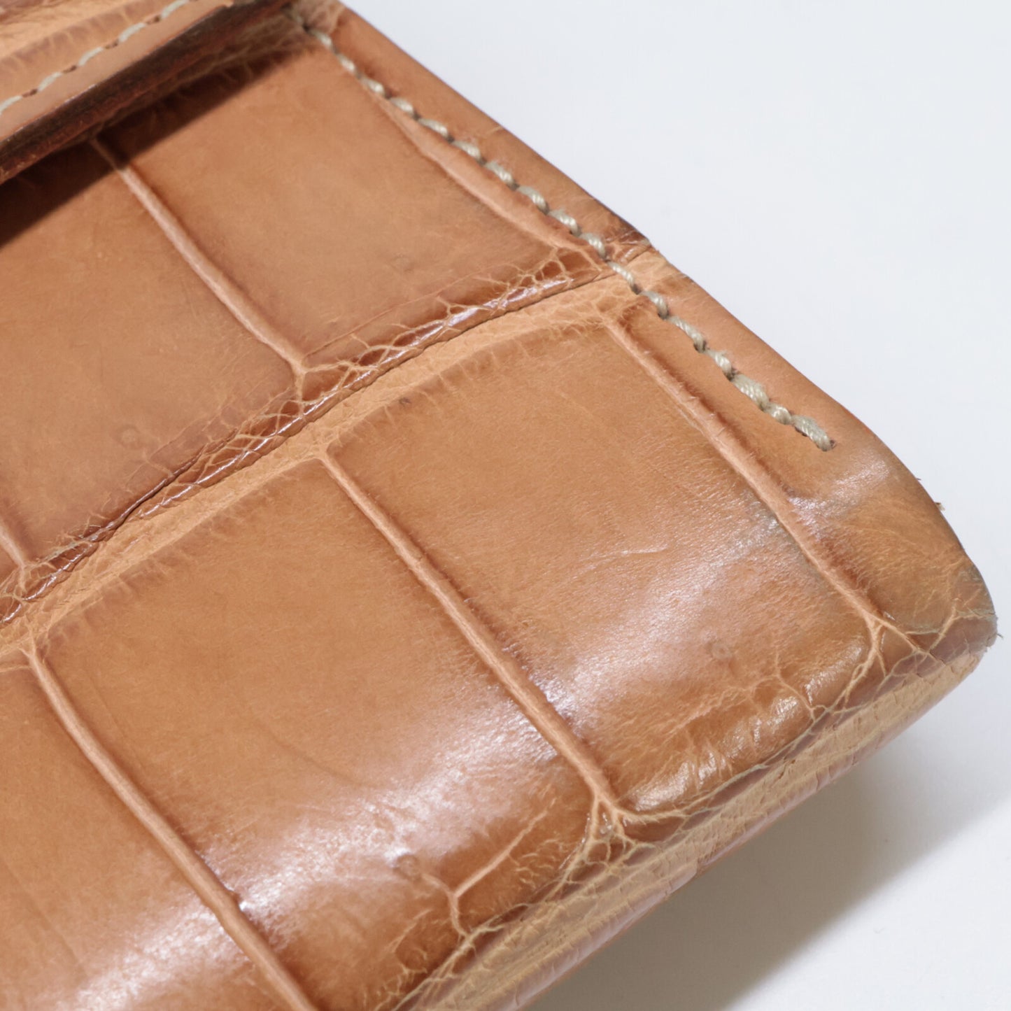 STYLE CRAFT スタイルクラフト WN-SN-01 クロコ/ヌメ 三つ折り財布(小銭入れあり)