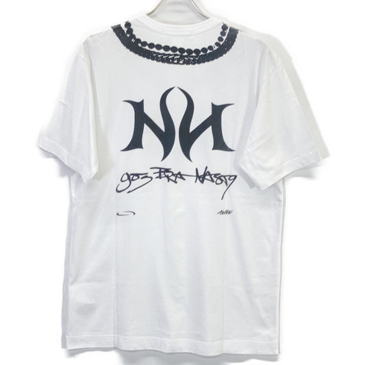 COMME des GARCONS SHIRT x ASAP Nast Black x White Print T-Shirt Top