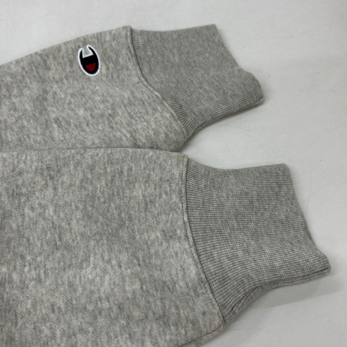 Champion チャンピオン 115484 グレー ワンポイントロゴ モックネック スウェット トップス