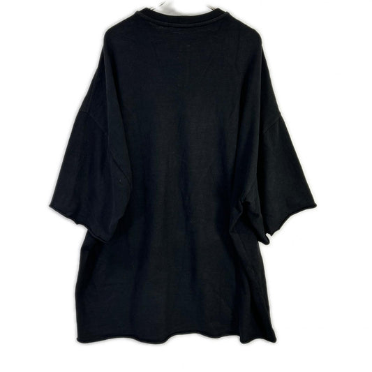 Rick Owens リックオウエンス RR02C7283-BGW 23AW ブラック Oversize Tommy Tee トップス