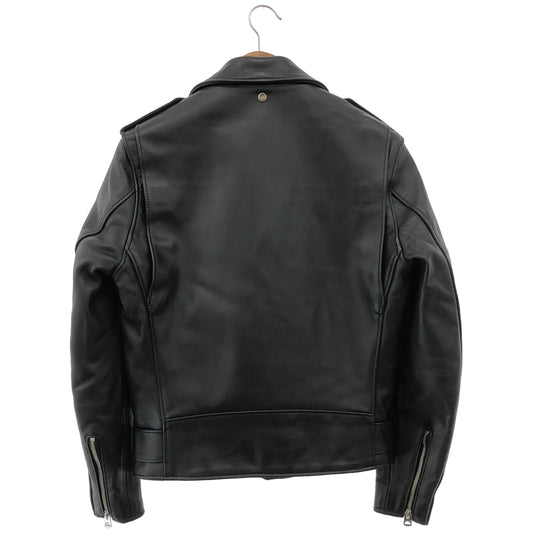 schott ショット 7007 ブラック 613US ダブルライダースジャケット トップス