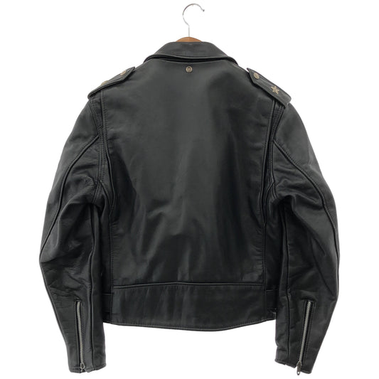 schott ショット 613XX ブラック サボテンタグ ダブルライダース ジャケット トップス