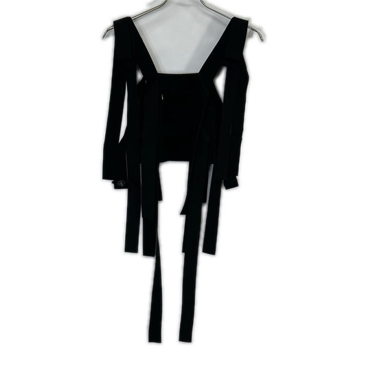 ENFOLD ENFOLD 25SS 300IA230-2071 黑色 BANDAGES VEST 马甲 背心 上衣