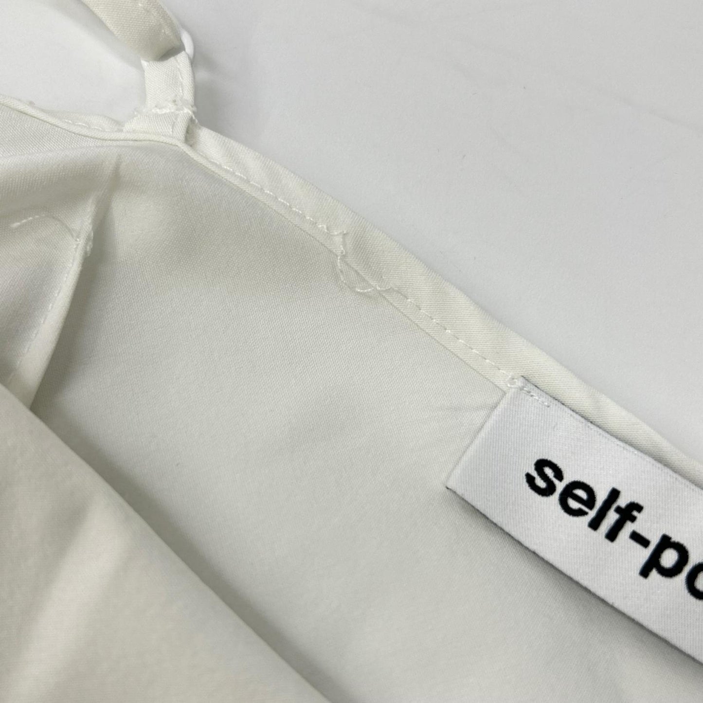Self Portrait セルフポートレイト ホワイト 花柄 レース ビジュ ドレス ワンピース ワンピース