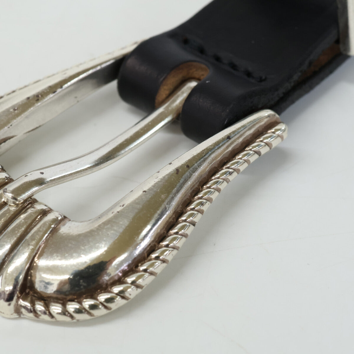 THE FLAT HEAD ザ フラットヘッド クロムエクセルレザー ウエスタン ベルト