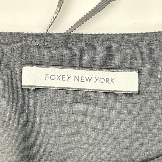FOXEY NEW YORK フォクシーニューヨーク 45966 ブラック SAVONA/サヴォーナ ノースリーブドレスワンピース ワンピース