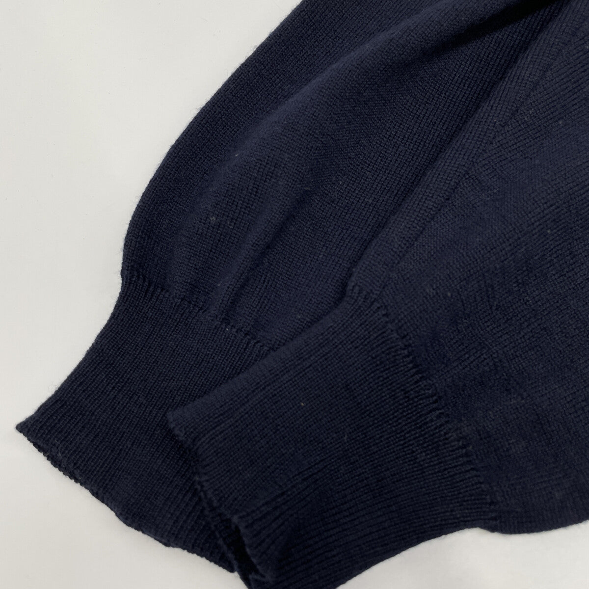 Salvatore Ferragamo Navy Tiger Gold Button Cardigan Top
