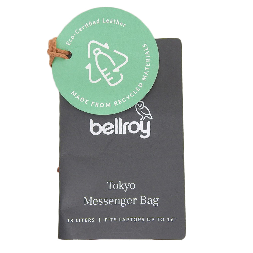 bellroy ベルロイ 新品同様 Tokyo Messenger Bag 16 リサイクルファブリック 2WAYバッグ ショルダー ハンドバッグ メンズ ブラック ハンドバッグ