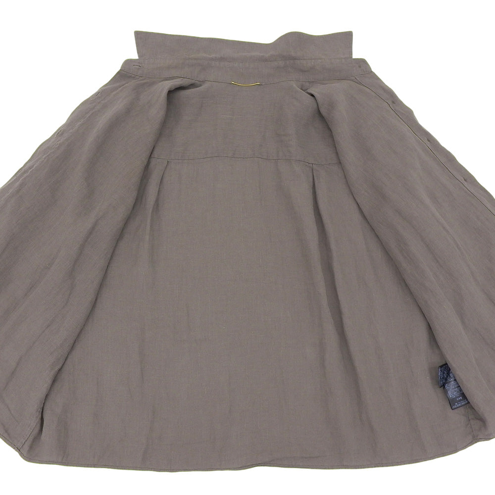Deuxieme Classe ドゥーズィエムクラス 美品 リネン シャツ トップス レディース カーキ 24SS トップス ―