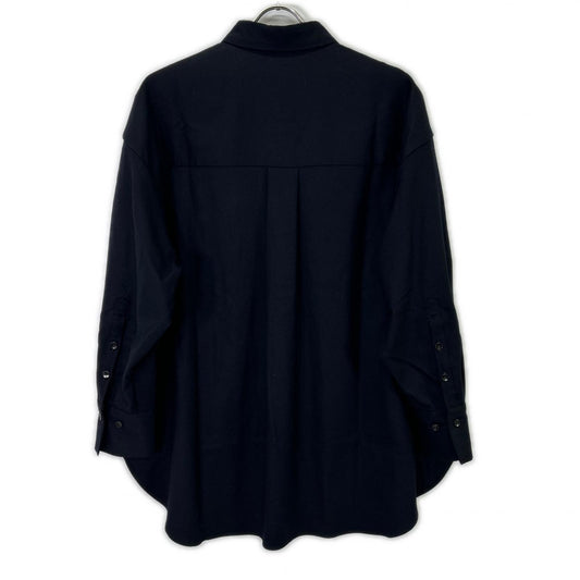 SACRA サクラ 125610071 ネイビー SUPER FUNE FLANNEL SHIRT トップス