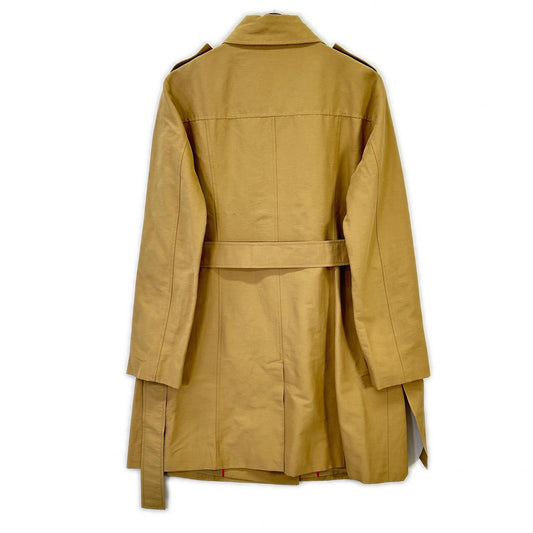 MAX&Co. Beige Double-Breasted Trench Coat