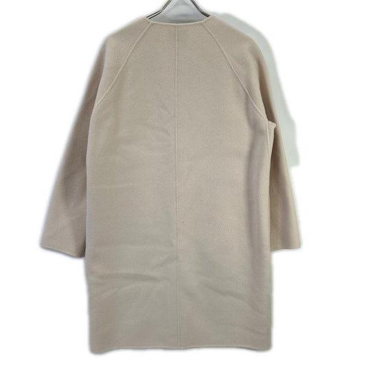 Theory セオリー アイボリー カシミヤウール NEW DIVIDE LUXE ROUND COAT DFコート コート