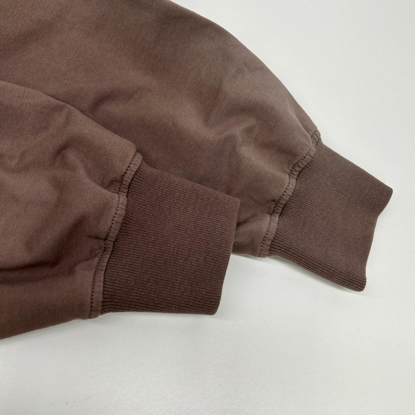 BRUNELLO CUCINELLI ブルネロクチネリ 23年 ブラウン クロップド モニーレ スウェットフーディープルオーバー トップス