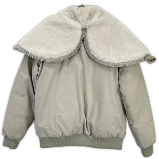 SAVE THE DUCK SAVE THE DUCK P31346W cream HISAE boa down jacket jacket