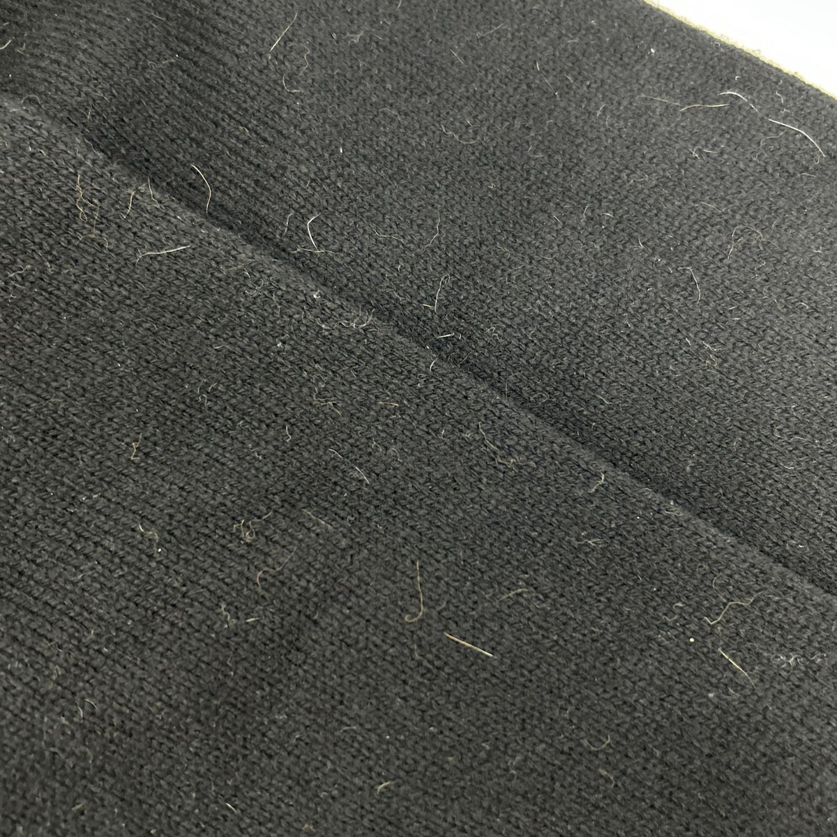 MargaretHowell マーガレットハウエル 22年 ブラック コットンウールカシミヤ ベースボールカラー ZIP カーディガン トップス