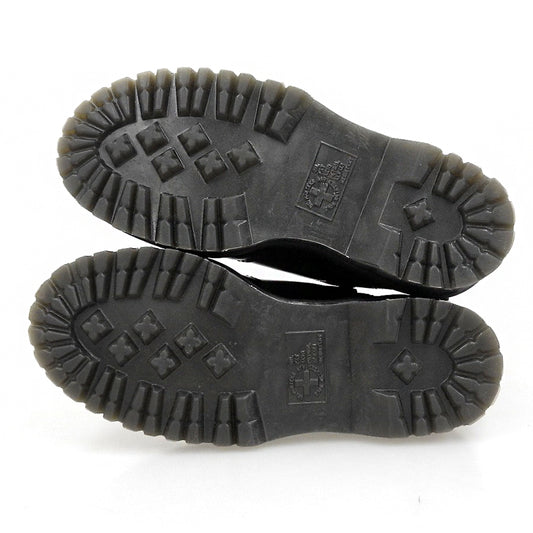 Dr.Martens ドクターマーチン 美品 チェルシーブーツ シューズ メンズ 黒 ブラック 4 2976 QUAD シューズ