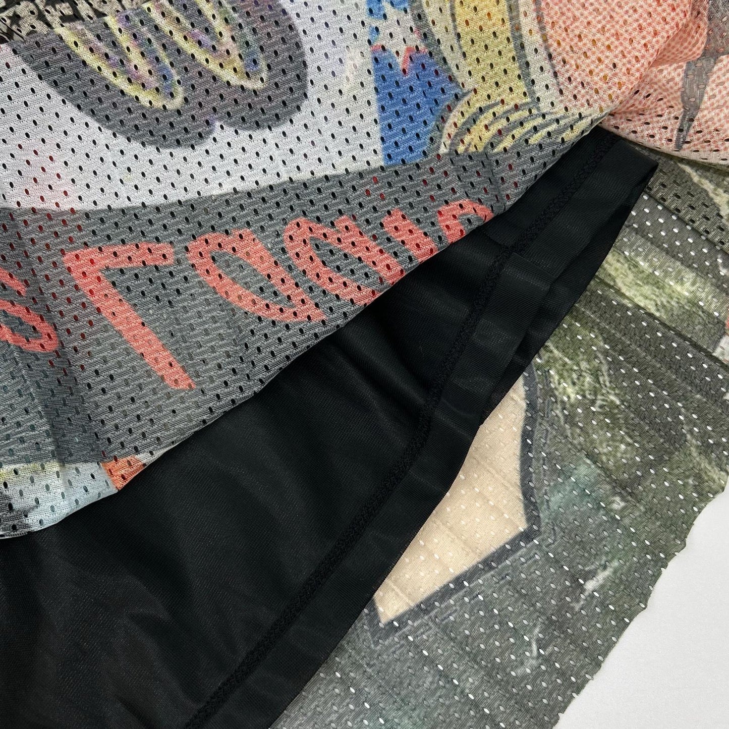 HYSTERIC GLAMOUR ヒステリックグラマー マルチカラー 01202NK01 SUMMER OF 70s柄 ランダムプリーツスカート スカート