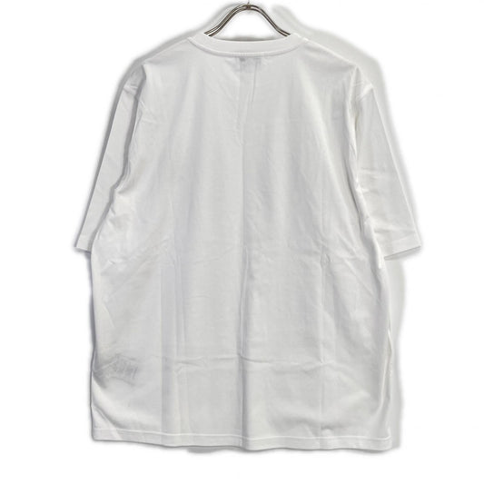 HERMES エルメス ホワイト HCheval レザーミニパッチ Tシャツ トップス
