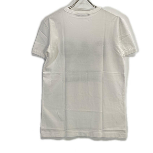 DOLCE&GABBANA Dolce & Gabbana F8J32T HP75Y White D&G L'Originale Printed T-Shirt Tops