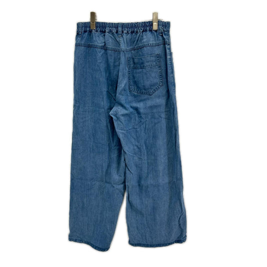 DOUBLE STANDARD CLOTHING ダブルスタンダードクロージング 25年 ブルー テンセルデニムワイドパンツ ボトムス