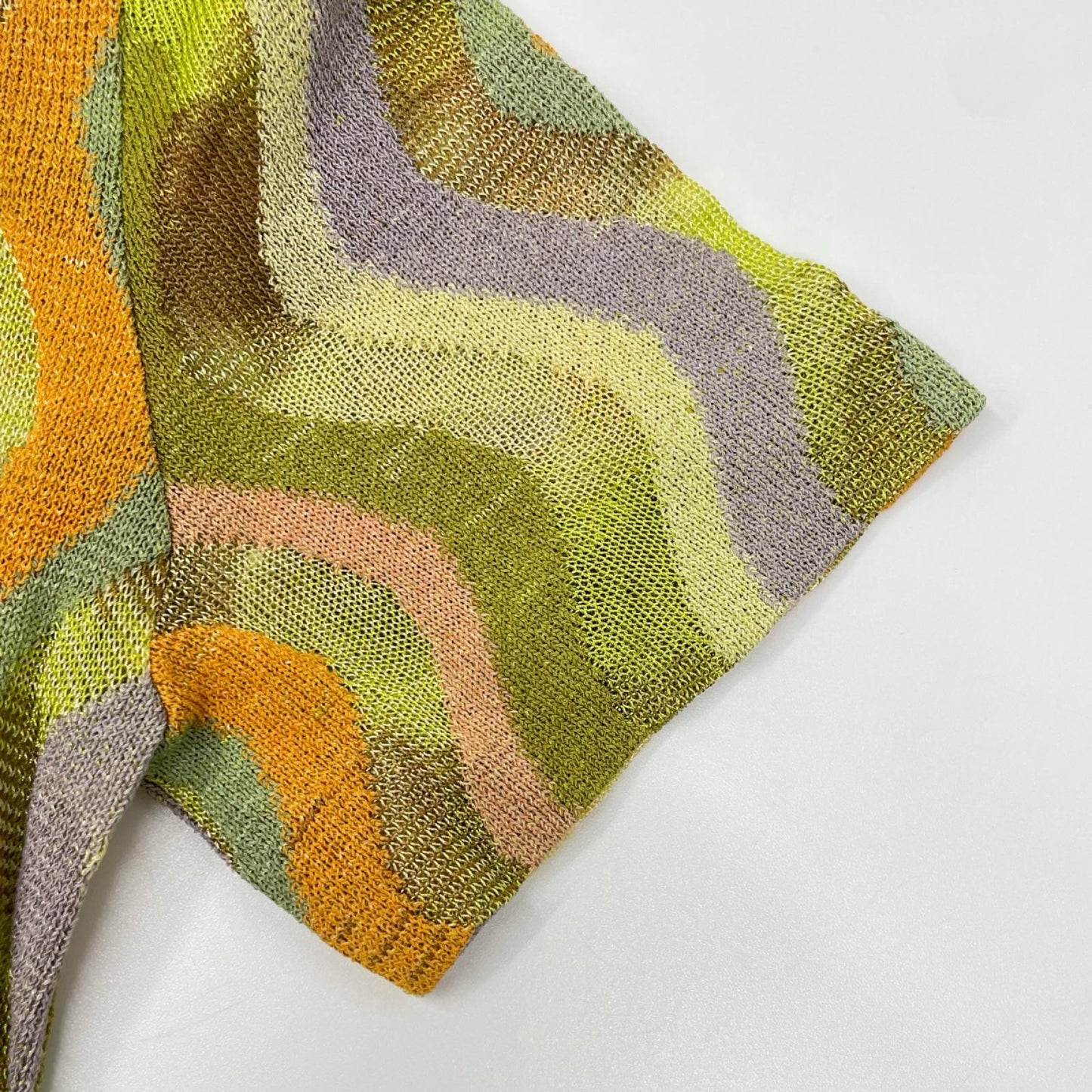 MISSONI ミッソーニ イエロー系 マルチカラー コットンナイロン カーディガン ワンピース アンサンブル スーツ セットアップ