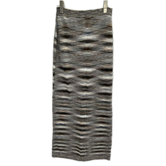 MISSONI ミッソーニ ブラウン系 レーヨン ボーダー ロングスカート スカート