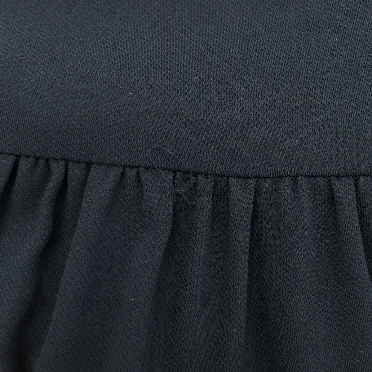 FOXEY NEW YORK フォクシーニューヨーク 35960 ネイビー Vネック ギャザーデザインノースリーブ ワンピース トップス